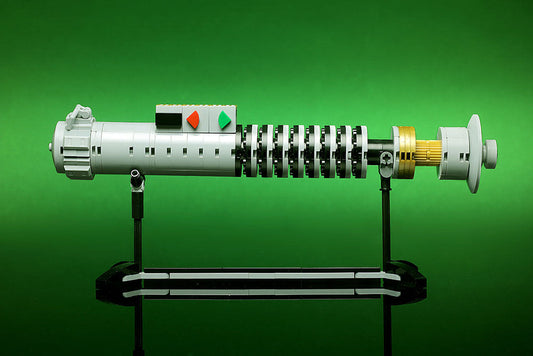 Luke Skywalker ROTJ Lightsaber w/ Stand - Custom MOC made with LEGO bricks
