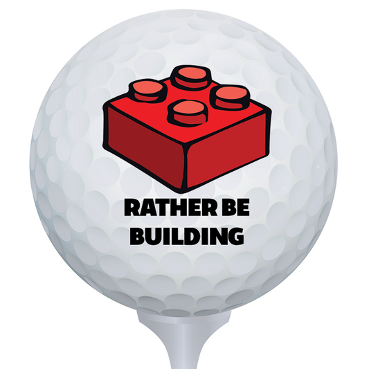 Rather Be Building Golf Ball