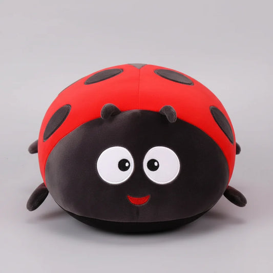 Kawaii Insect Plush Toy – Ladybug Bee Stuffed Pillow Cushion