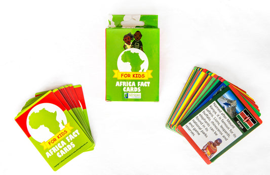Educational Africa Fact Cards For Kids