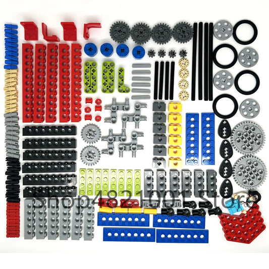 Technic Building Blocks Set | Compatible Parts for Cars, Gears, and Axles