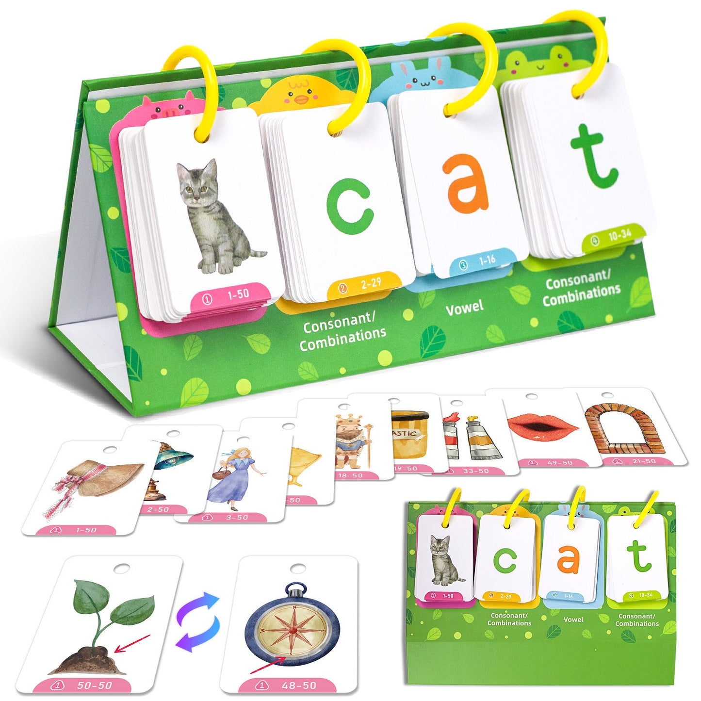 Visual Word Education Desktop Card