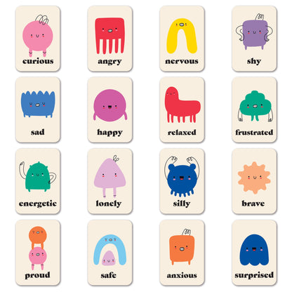 Emotion Cards for Kids, Educational Deck
