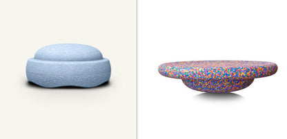 Round Rainbow Stepping Stone Sensory Toy