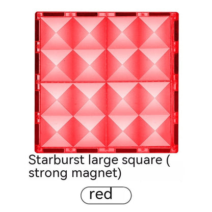 Color Window Asterism Magnetic Building Blocks Assembly