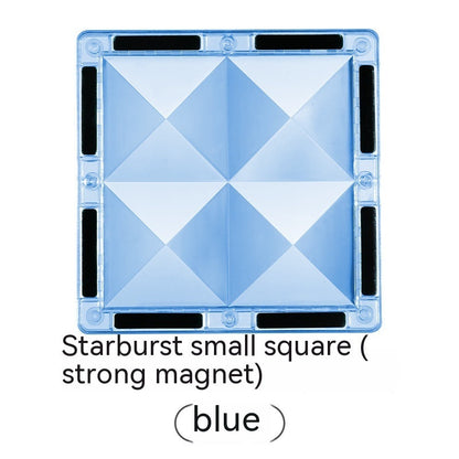 Color Window Asterism Magnetic Building Blocks Assembly