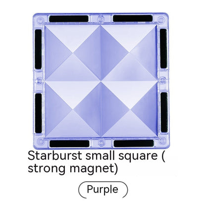 Color Window Asterism Magnetic Building Blocks Assembly