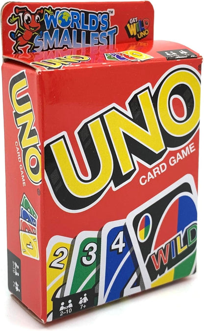 World's Smallest Uno Card Game
