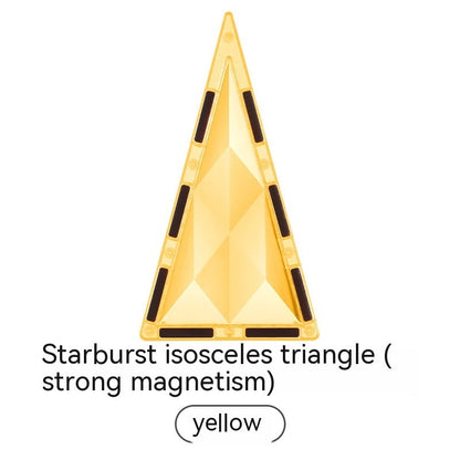 Color Window Asterism Magnetic Building Blocks Assembly