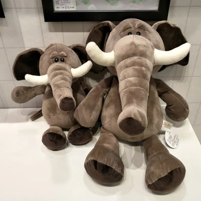 Stuffed Forest Animal Plush Toys – Lion, Tiger, Elephant & More