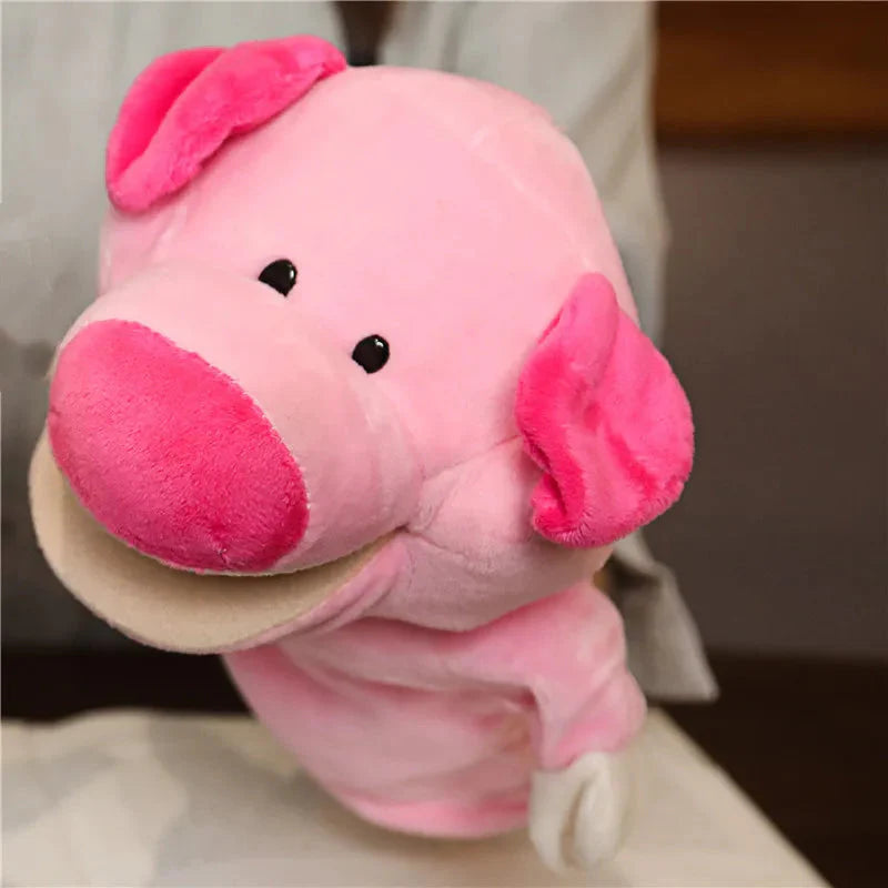 Stuffed Plush Animal Finger Story Puppet Toys