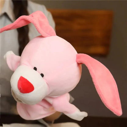 Stuffed Plush Animal Finger Story Puppet Toys