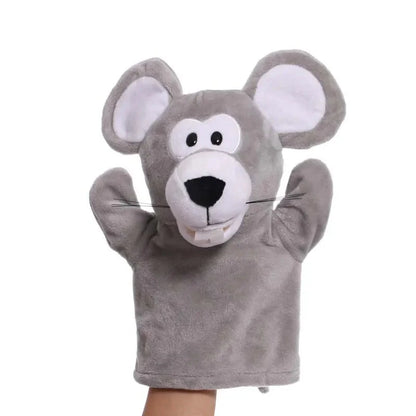 Stuffed Plush Animal Finger Story Puppet Toys