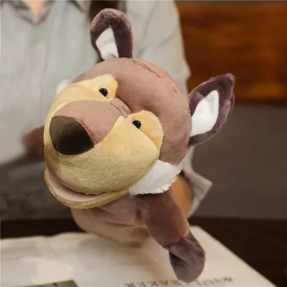 Stuffed Plush Animal Finger Story Puppet Toys