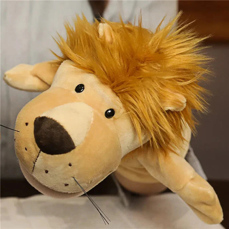 Stuffed Plush Animal Finger Story Puppet Toys