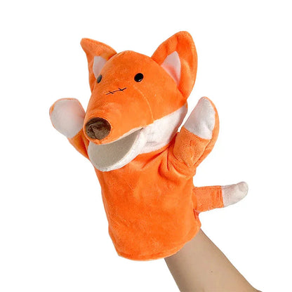 Stuffed Plush Animal Finger Story Puppet Toys