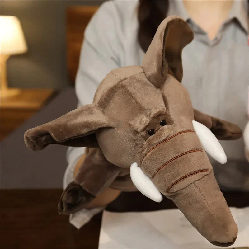 Stuffed Plush Animal Finger Story Puppet Toys
