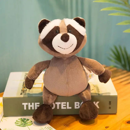 Stuffed Forest Animal Plush Toys – Lion, Tiger, Elephant & More