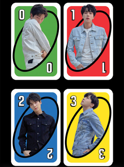 Official BTS Giant Uno Card Pack