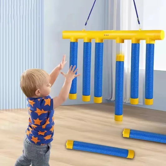 Falling Catching Sticks Game – Reflex & Sensory Hand Reaction Toy for Kids and Adults