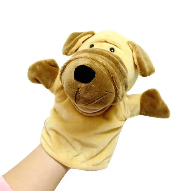 Stuffed Plush Animal Finger Story Puppet Toys