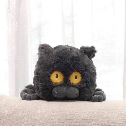 Kawaii Fat Cat Plush Toy – Soft Stuffed Animal Pillow