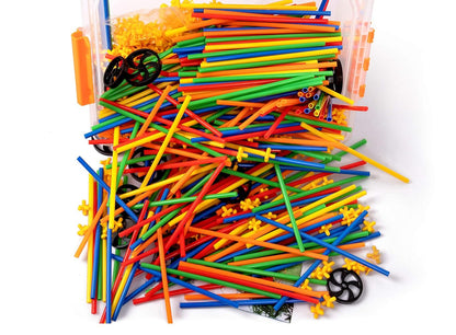 4D Straw Constructor STEM Building Toys