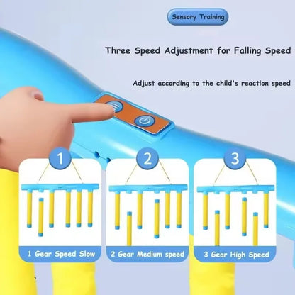 Falling Catching Sticks Game – Reflex & Sensory Hand Reaction Toy for Kids and Adults