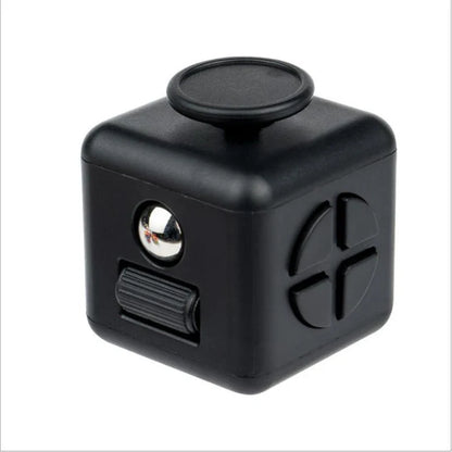 6/12 Sides Rainbow Fidget Cube | Decompression Sensory Toy for Anxiety and ADHD