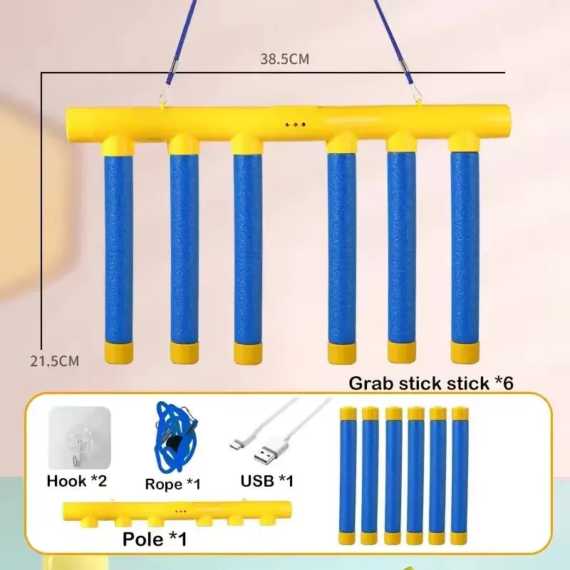 Falling Catching Sticks Game – Reflex & Sensory Hand Reaction Toy for Kids and Adults