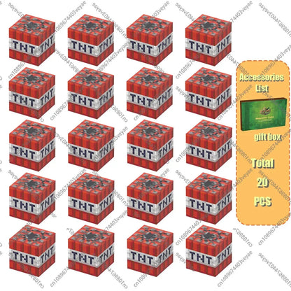 Magnetic Building Blocks Mine World Magnet Cube Set for Boy Girl Kid Age 3+ DIY Model Children Stem STEM Sensory Toy Gift