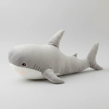 Colorful Shark Plush Toy – Soft Stuffed Animal Pillow