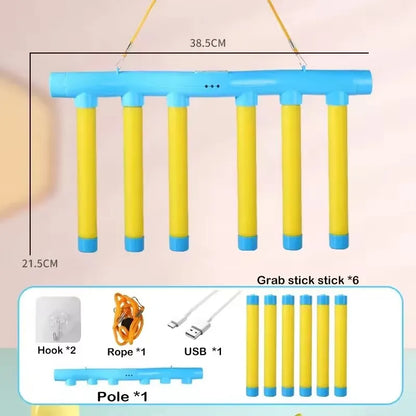 Falling Catching Sticks Game – Reflex & Sensory Hand Reaction Toy for Kids and Adults