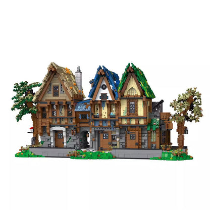 Creative Assembled Building Blocks With Lights