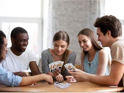 Mattel Games UNO Dare Card Game for Families & Parties Featuring Challenging & Silly Dares from 3 Different Categories