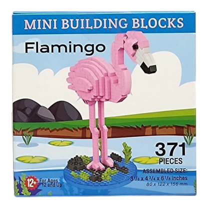 Mini Building Blocks - Flamingo