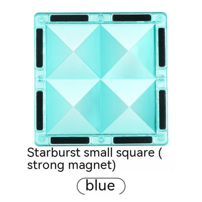Color Window Asterism Magnetic Building Blocks Assembly