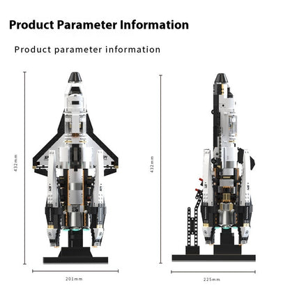 Space Shuttle Assembled Building Block Toys