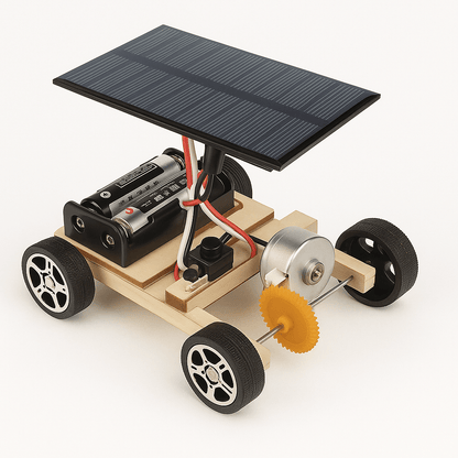 DIY Solar Car Kit | Educational STEM Assembly Toy for Kids