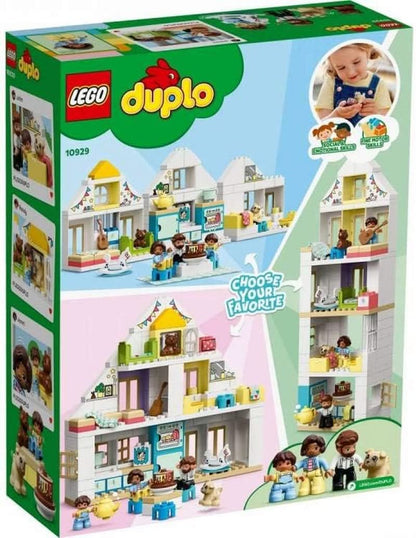 Duplo Town Modular Playhouse 130 Piece Multicolor Dollhouse