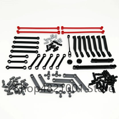 Technic Building Blocks Set | Compatible Parts for Cars, Gears, and Axles