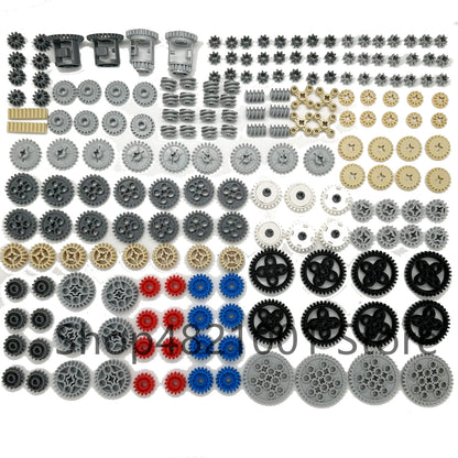 Technic Building Blocks Set | Compatible Parts for Cars, Gears, and Axles