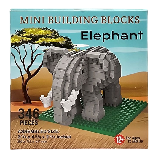Mini Building Blocks - Elephant