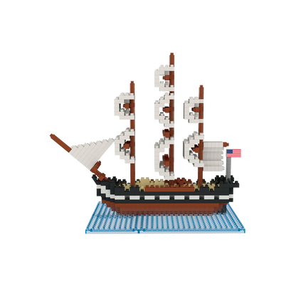 USS Constitution Mini Building Blocks