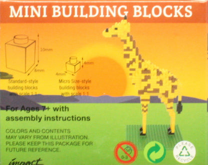 Mini Building Blocks - Giraffe